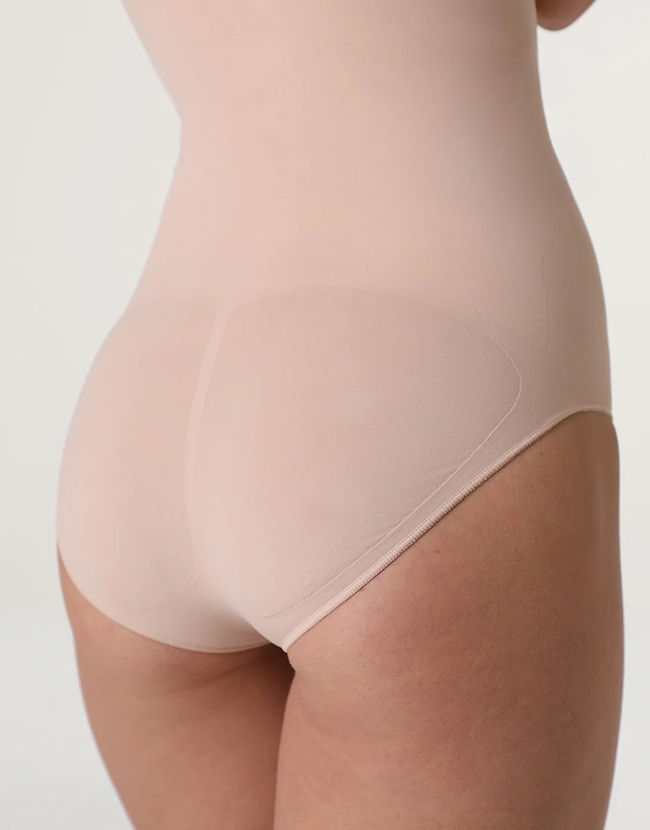 Body Senza Ferretto modellante Silhouette Shaping in microfibra, cipria - Image 4