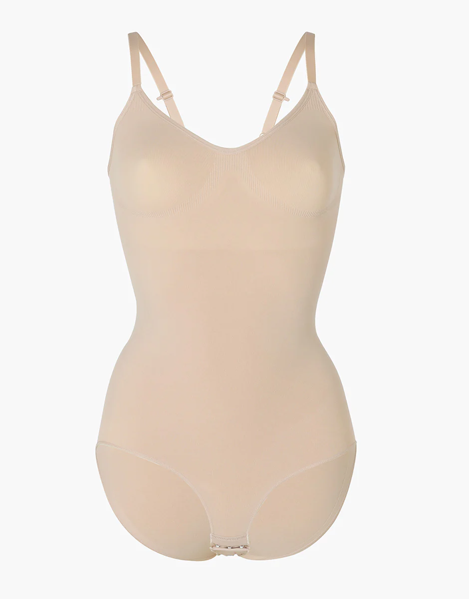 Body Senza Ferretto modellante Silhouette Shaping in microfibra, cipria - Image 5