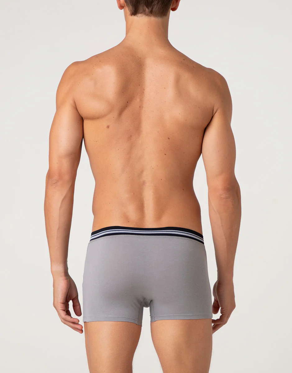 Boxer Comfort 360 Stretch Cotton, grigio scuro - Image 3