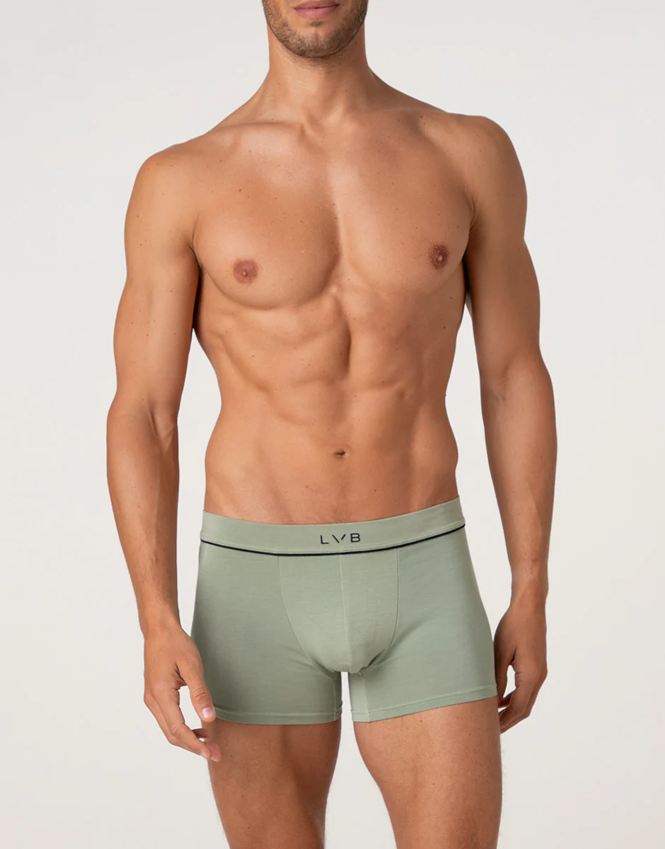 Boxer Modern Cotton Modal, salvia - Image 2