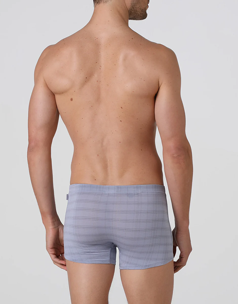 Boxer uomo in micromodal, grigio chiaro - Image 3