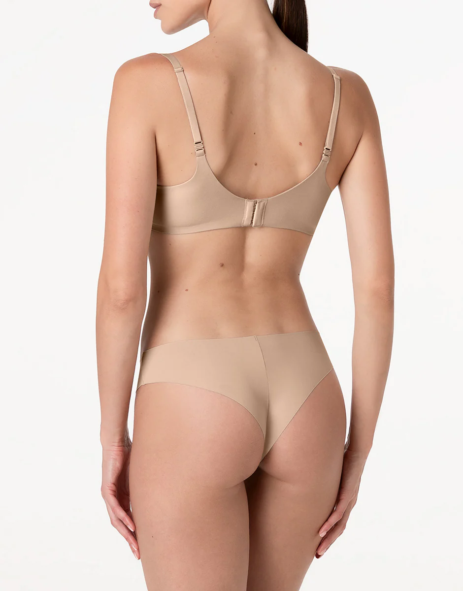 Reggiseno con Ferretto Invisible Essence in microfibra, nudo chiaro - Image 4
