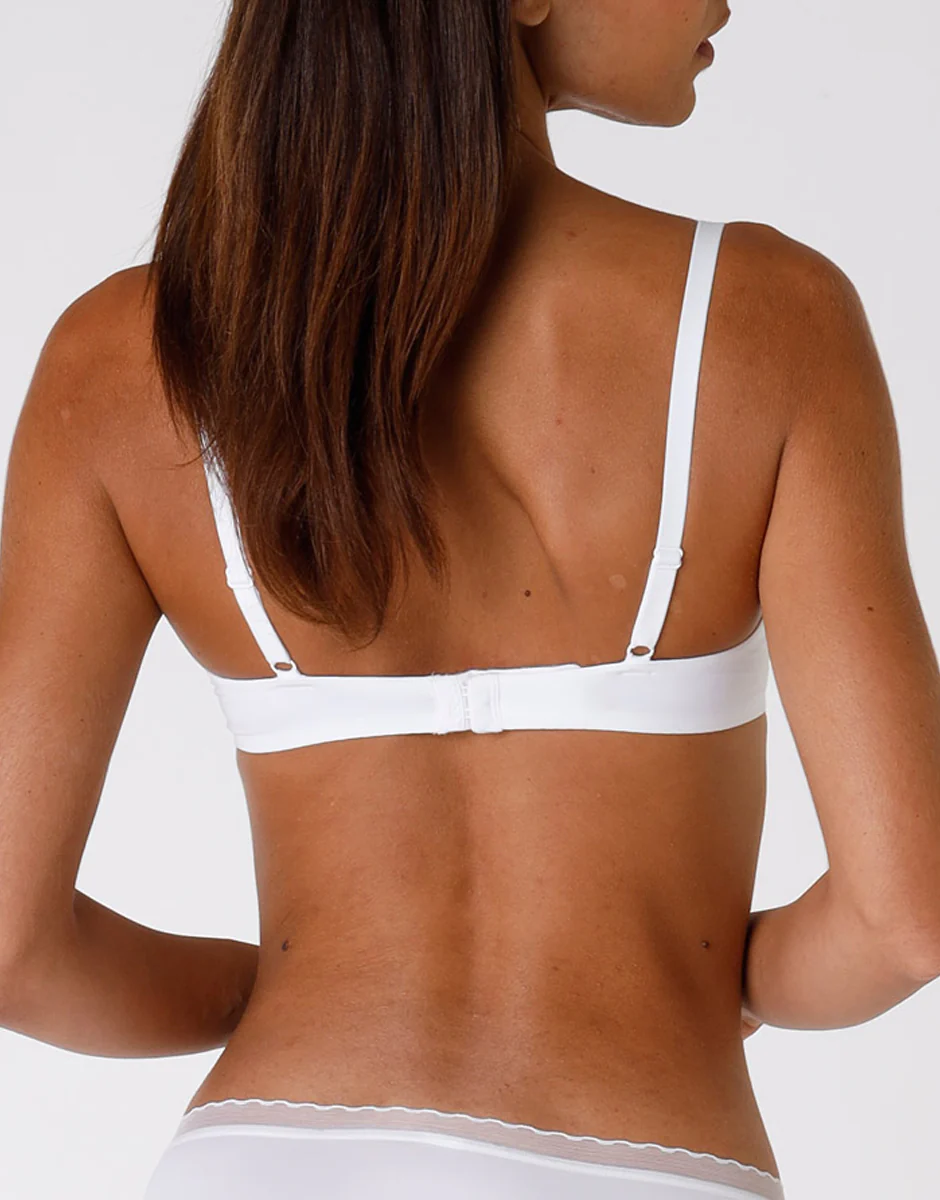 Reggiseno con Ferretto My Daily Comfort in microfibra, bianco - Image 3