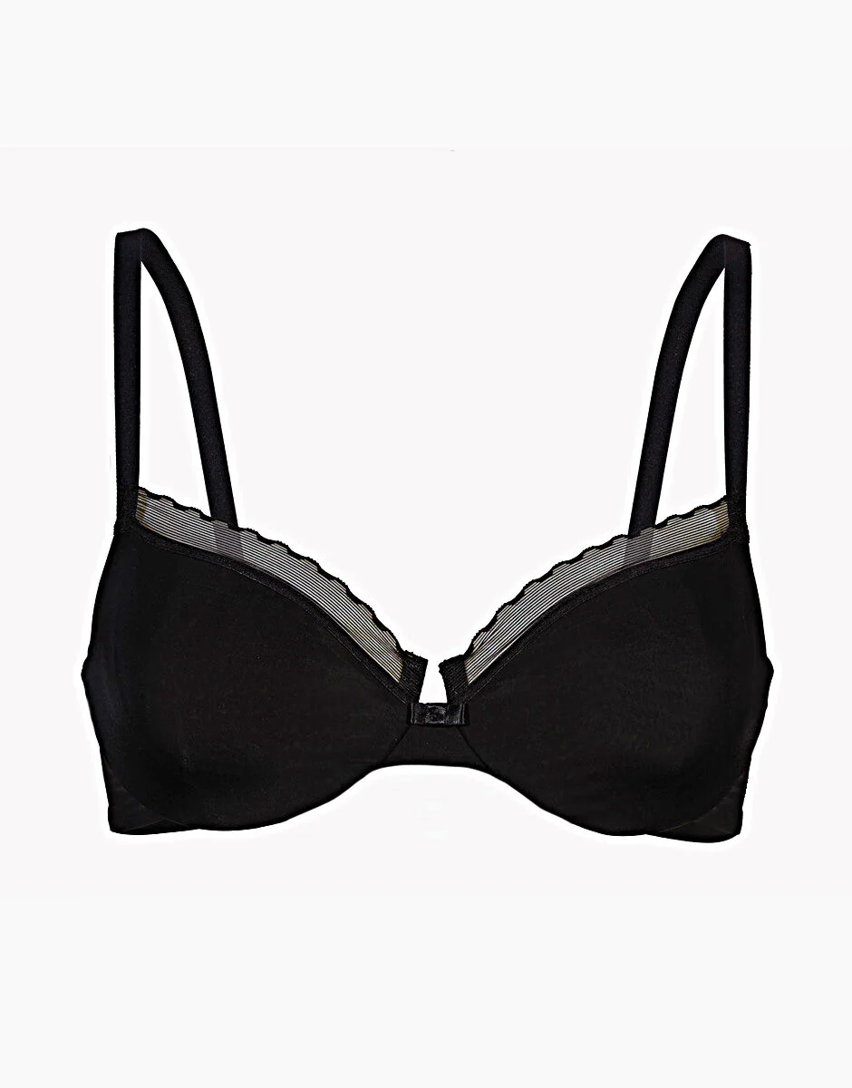 Reggiseno con Ferretto My Daily Comfort in microfibra, nero - Image 6