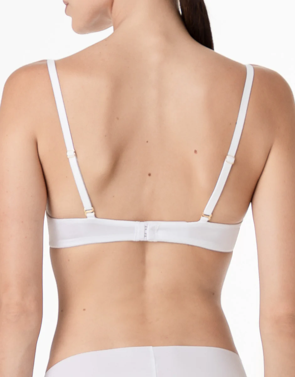Reggiseno Senza Ferretto Coppa Spacer Invisible Breeze in microfibra, bianco - Image 3