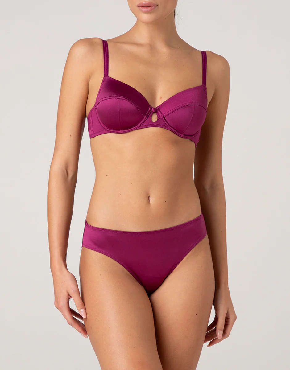 Slip Chic Micro in microfibra, lampone viola - Image 3