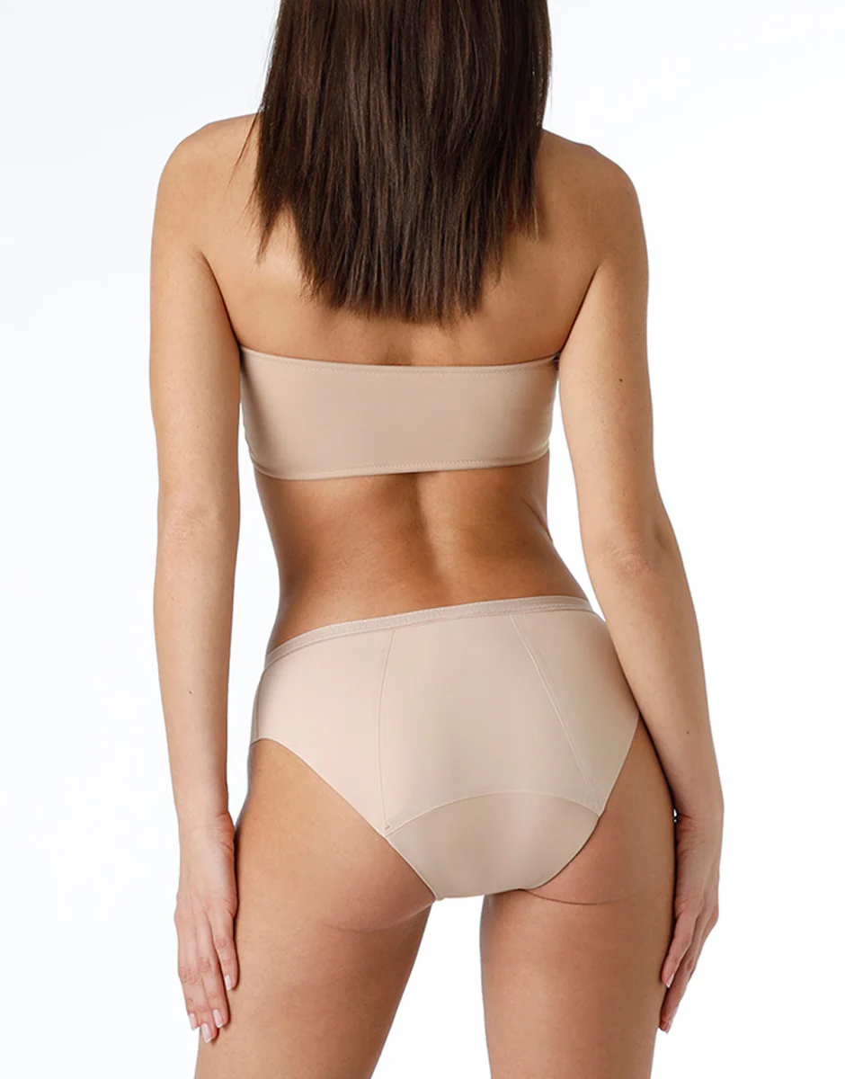 Slip da ciclo lavabile in microfibra con finiture invisibili per flusso abbondante, skin - Image 2