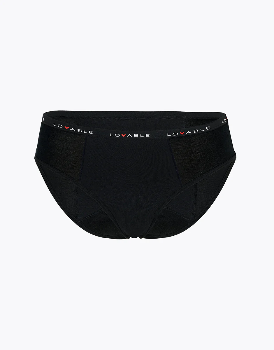 Slip da Ciclo per Adolescenti MY FIRST PERIOD PANTIES, flusso Abbondante - Nero - Image 6