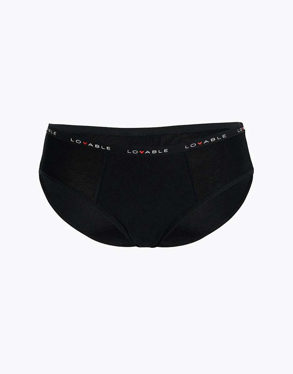 Slip da Ciclo per Adolescenti MY FIRST PERIOD PANTIES, flusso medio  - Nero - Image 7