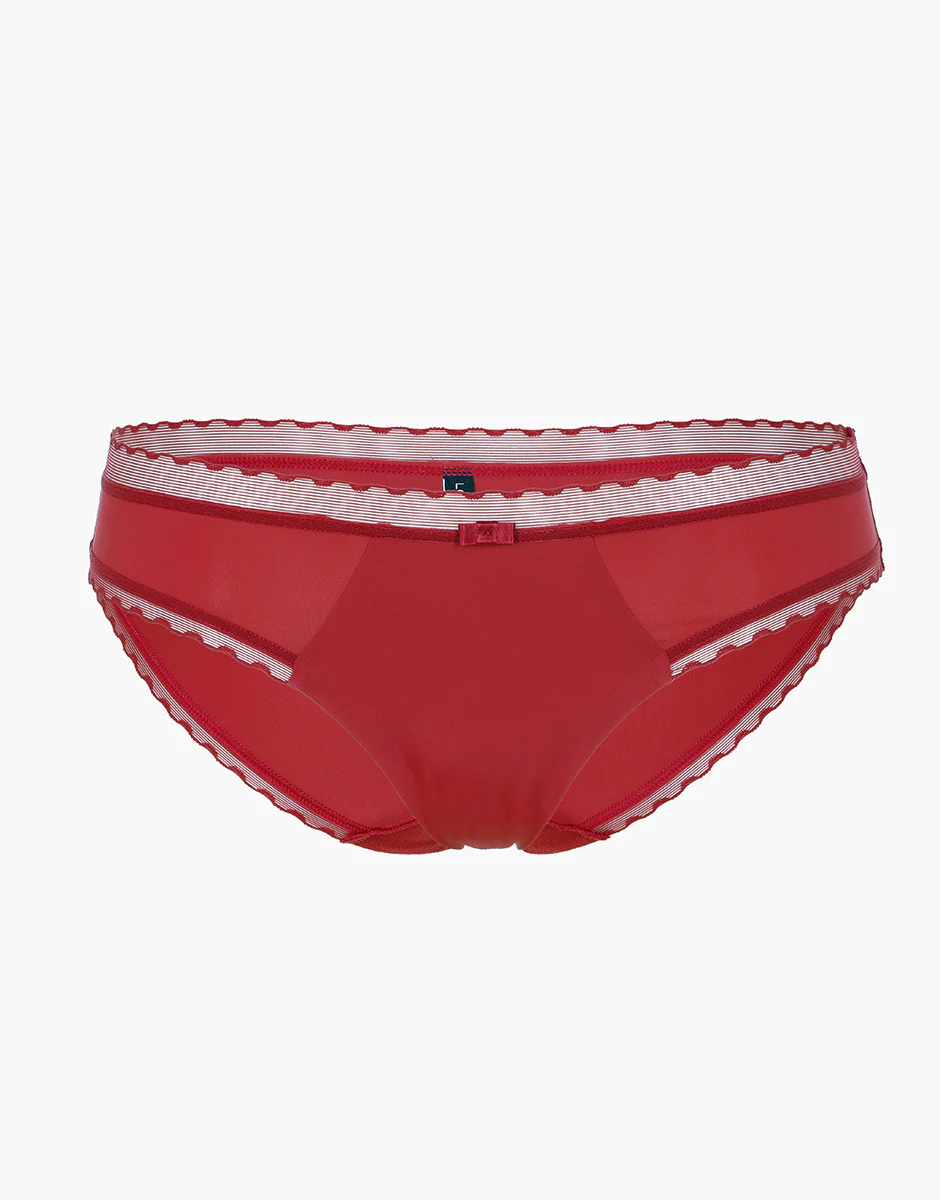Slip My Daily Comfort in microfibra, rosso lampone - Image 5